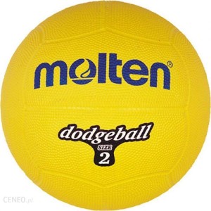 Piłka MOLTEN DB2-Y do zbijaka (gry w dwa ognie)