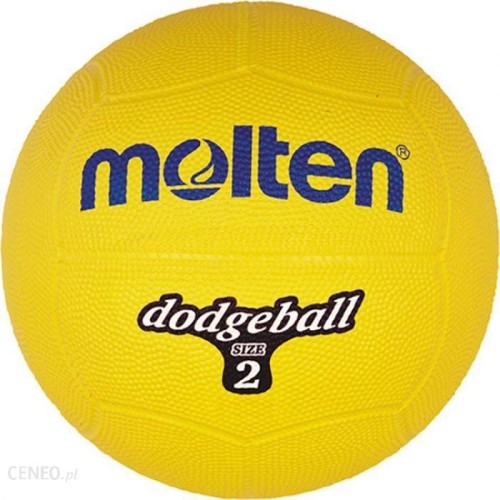 Piłka do gry w dwa ognie Molten DB2-Y dodgeball